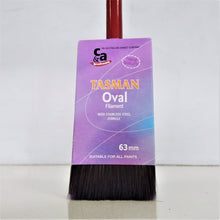 Load image into Gallery viewer, Tasman Oval Paint Brush Varnish Handle (63mm)