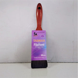 Tasman Flat Paint Brush Varnished Handle (50mm)